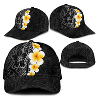 Black Tropical Plumeria With Galaxy Polynesian Art Classic Cap LT14 - Polynesian Pride