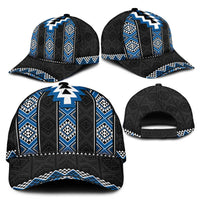 Blue Taniko Aotearoa Classic Cap Niho Taniwha Mix Poutama LT14 - Polynesian Pride