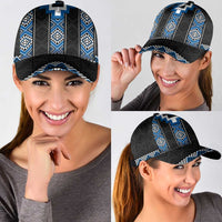 Blue Taniko Aotearoa Classic Cap Niho Taniwha Mix Poutama LT14 - Polynesian Pride