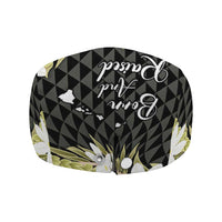 Born And Raised Aloha Hawaii Jeff Hat Kanaka Kakau Hawaiian Tiare Pakalana Lei - Polynesian Pride