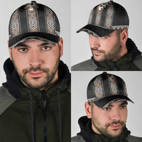 Brown Taniko Aotearoa Classic Cap Niho Taniwha Mix Poutama LT14 - Polynesian Pride