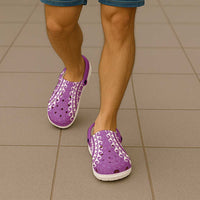 Cook Islands Mangaia Clogs Shoes Polynesian Tribal Tattoo