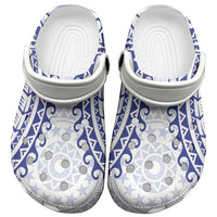 Cook Islands Palmerston Clogs Shoes Polynesian Tribal Tattoo