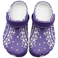 Cook Islands Rarotonga Clogs Shoes Polynesian Tribal Tattoo