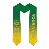 Custom American Samoa Graduation Stole Leone High School Polynesian Pattern LT05 - Polynesian Pride