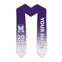 Custom American Samoa Graduation Stole Manua High School Polynesian Pattern LT05 - Polynesian Pride