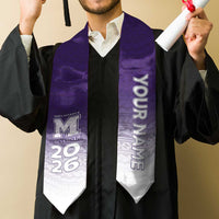 Custom American Samoa Graduation Stole Manua High School Polynesian Pattern LT05 - Polynesian Pride