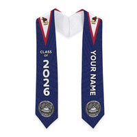 Custom American Samoa Graduation Stole Polynesian Pattern LT05 - Polynesian Pride