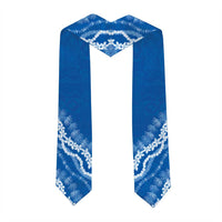 Custom Hawaii Anuenue School Graduation Stole Tapa Pattern With Leis LT05 - Polynesian Pride