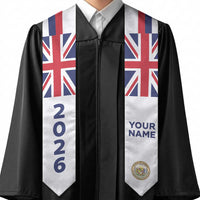 Custom Hawaii Graduation Stole Aloha Flag And Seal LT05 - Polynesian Pride