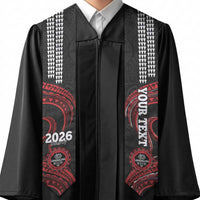 Custom Hawaii Lahainaluna High School Graduation Stole Class Of Year Polynesian Kakau Pattern LT14 - Polynesian Pride