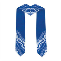Custom Hawaii Maui High School Graduation Stole Tapa Pattern With Leis LT05 - Polynesian Pride