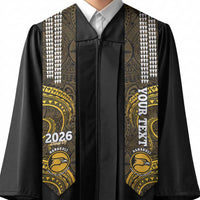 Custom Hawaii Nanakuli High and Intermediate School Graduation Stole Class Of Year Polynesian Kakau Pattern LT14 - Polynesian Pride