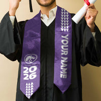 Custom Hawaii Pearl City High School Graduation Stole Kakau Pattern LT05 - Polynesian Pride