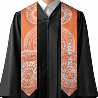 Custom Tailulu Tonga College Graduation Stole Class Of Year Tongan Ngatu Pattern LT14 - Polynesian Pride
