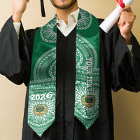 Custom Tonga Saineha High School Graduation Stole Class Of Year Tongan Ngatu Pattern LT14 - Polynesian Pride
