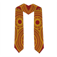 Custom Vavau High School Tonga Graduation Stole Class Of Year Tongan Ngatu Pattern LT14 - Polynesian Pride