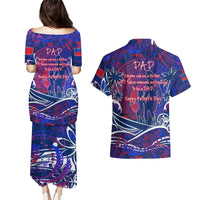Father's Day Samoa Couples Matching Puletasi and Hawaiian Shirt Special Dad Polynesia Paradise DT02 - Polynesian Pride