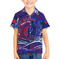 Father's Day Samoa Hawaiian Shirt Special Dad Polynesia Paradise DT02 - Polynesian Pride