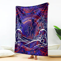 Father's Day American Samoa Blanket Special Dad Polynesia Paradise DT02 - Polynesian Pride