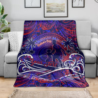Father's Day American Samoa Blanket Special Dad Polynesia Paradise DT02 - Polynesian Pride