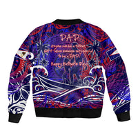 Father's Day American Samoa Bomber Jacket Special Dad Polynesia Paradise DT02 - Polynesian Pride