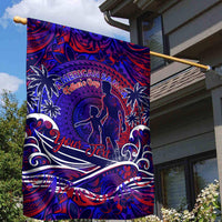 Father's Day American Samoa Garden Flag Special Dad Polynesia Paradise DT02 - Polynesian Pride