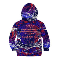 Father's Day American Samoa Kid Hoodie Special Dad Polynesia Paradise DT02 - Polynesian Pride