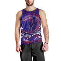 Father's Day American Samoa Men Tank Top Special Dad Polynesia Paradise DT02 - Polynesian Pride