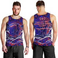Father's Day American Samoa Men Tank Top Special Dad Polynesia Paradise DT02 - Polynesian Pride