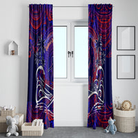 Father's Day American Samoa Window Curtain Special Dad Polynesia Paradise DT02 - Polynesian Pride