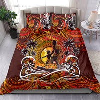 Father's Day Tonga Bedding Set Special Dad Polynesia Paradise DT02 - Polynesian Pride