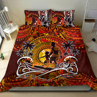 Father's Day Tonga Bedding Set Special Dad Polynesia Paradise DT02 - Polynesian Pride