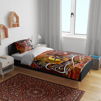 Father's Day Tonga Bedding Set Special Dad Polynesia Paradise DT02 - Polynesian Pride