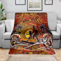Father's Day Tonga Blanket Special Dad Polynesia Paradise DT02 - Polynesian Pride