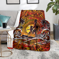 Father's Day Tonga Blanket Special Dad Polynesia Paradise DT02 - Polynesian Pride