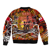 Father's Day Tonga Bomber Jacket Special Dad Polynesia Paradise DT02 - Polynesian Pride