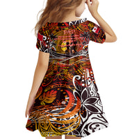 Father's Day Tonga Family Matching Summer Maxi Dress and Hawaiian Shirt Special Dad Polynesia Paradise DT02 - Polynesian Pride