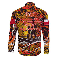 Father's Day Tonga Family Matching Summer Maxi Dress and Hawaiian Shirt Special Dad Polynesia Paradise DT02 - Polynesian Pride