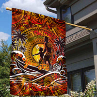 Father's Day Tonga Garden Flag Special Dad Polynesia Paradise DT02 - Polynesian Pride