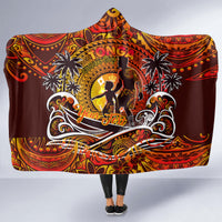 Father's Day Tonga Hooded Blanket Special Dad Polynesia Paradise DT02 - Polynesian Pride