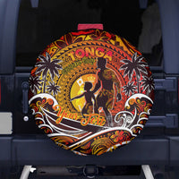 Father's Day Tonga Spare Tire Cover Special Dad Polynesia Paradise DT02 - Polynesian Pride