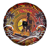 Father's Day Tonga Spare Tire Cover Special Dad Polynesia Paradise DT02 - Polynesian Pride