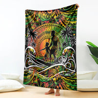 Father's Day Vanuatu Blanket Special Dad Polynesia Paradise DT02 - Polynesian Pride