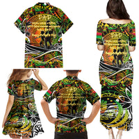 Father's Day Vanuatu Family Matching Puletasi and Hawaiian Shirt Special Dad Polynesia Paradise DT02 - Polynesian Pride