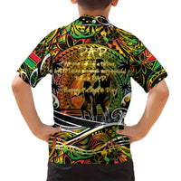 Father's Day Vanuatu Kid Hawaiian Shirt Special Dad Polynesia Paradise