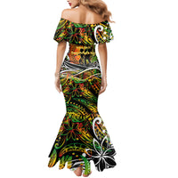 Father's Day Vanuatu Mermaid Dress Special Dad Polynesia Paradise DT02 - Polynesian Pride