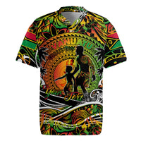 Father's Day Vanuatu Rugby Jersey Special Dad Polynesia Paradise DT02 Art - Polynesian Pride