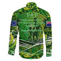 Father's Day Cook Islands Family Matching Summer Maxi Dress and Hawaiian Shirt Special Dad Polynesia Paradise DT02 - Polynesian Pride