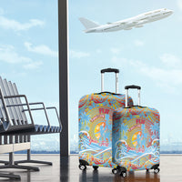 Father's Day Fiji Luggage Cover Special Dad Polynesia Paradise